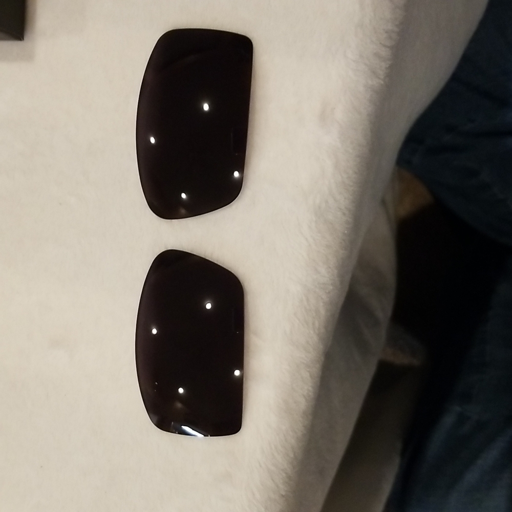 Walleva black Replacement lenses for Oakley gascan glasses